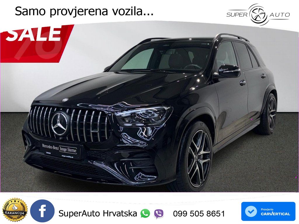 Mercedes AMG GLE 53 (435 KS) EQ Boost 4MATIC+ AMG SPEEDSHIFT TCT 9G LED+GR SJED+ACC