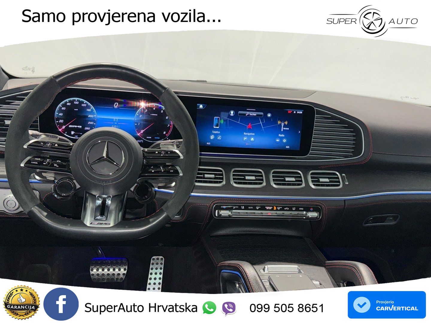 Mercedes AMG GLE 53 (435 KS) EQ Boost 4MATIC+ AMG SPEEDSHIFT TCT 9G LED+GR SJED+ACC