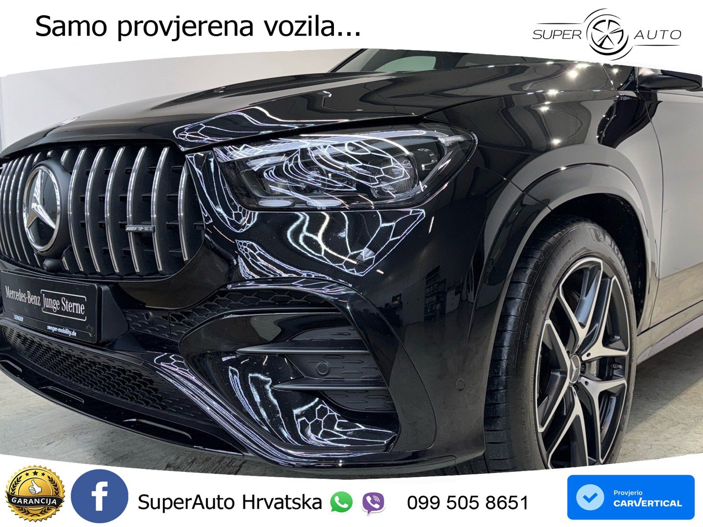 Mercedes AMG GLE 53 (435 KS) EQ Boost 4MATIC+ AMG SPEEDSHIFT TCT 9G LED+GR SJED+ACC