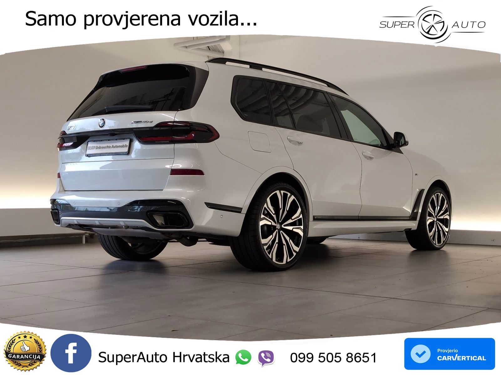 BMW X7 40d (352 KS) xDrive Steptronic M Sport LED+GR SJED+ACC