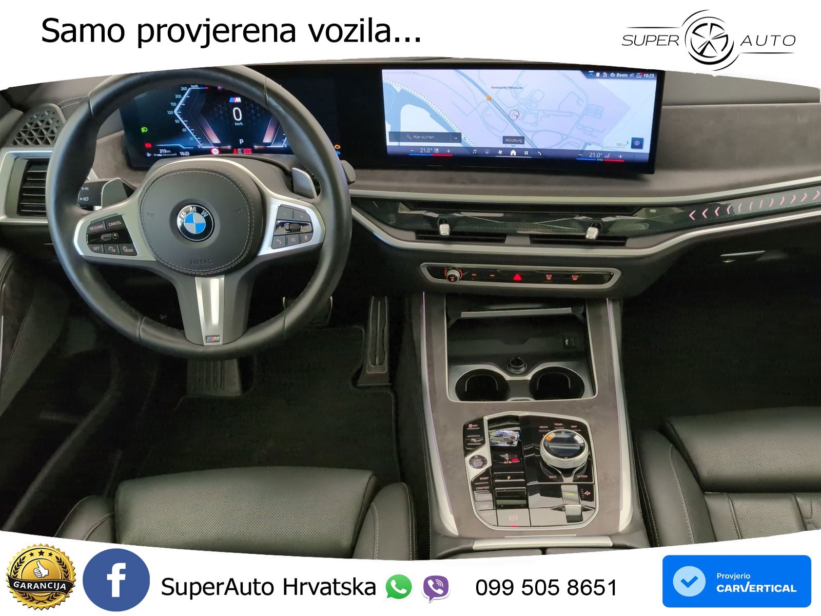 BMW X7 40d (352 KS) xDrive Steptronic M Sport LED+GR SJED+ACC