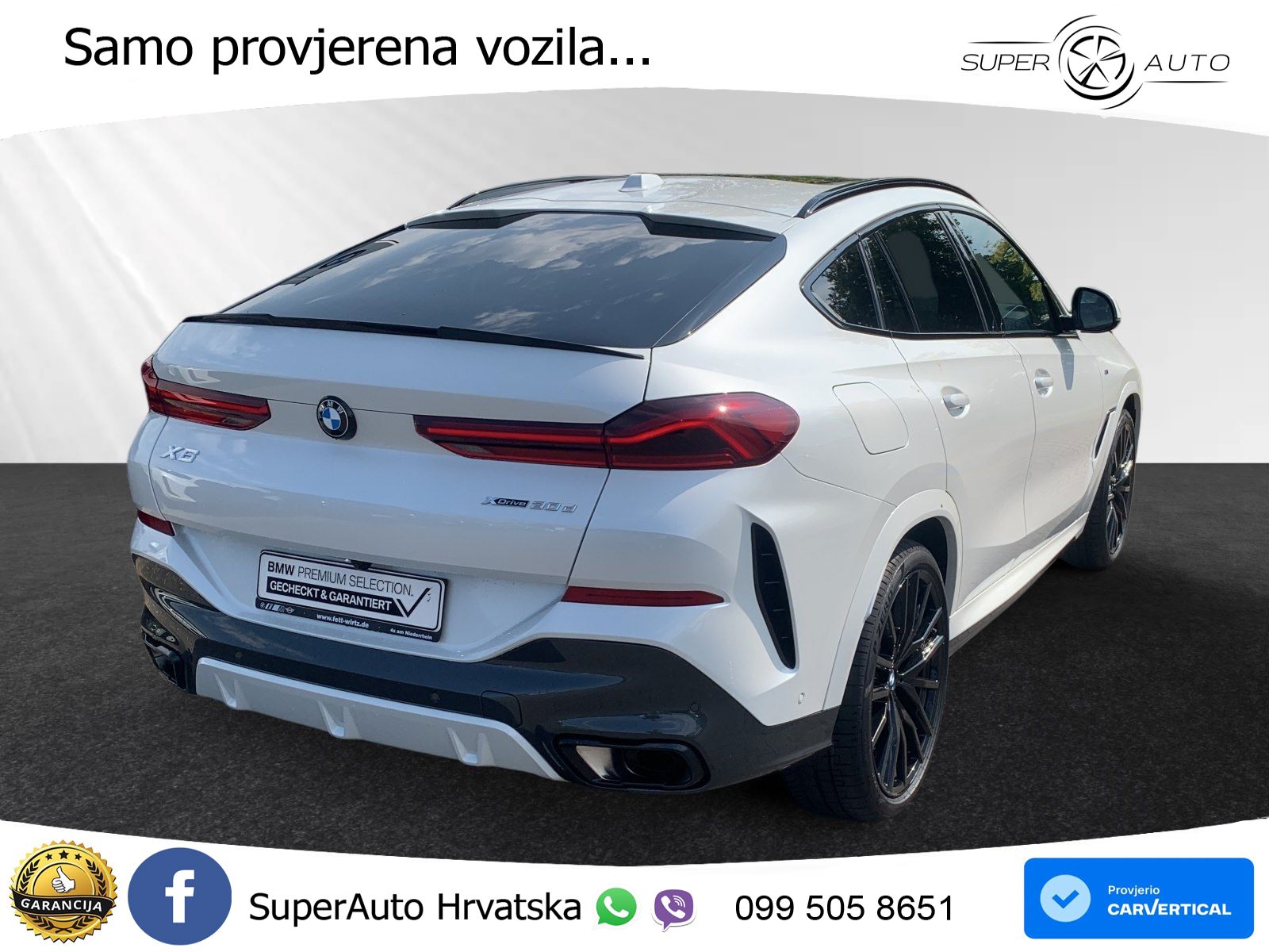 BMW X6 30d (298 KS) xDrive Steptronic M Sport LED+GR SJED+ACC