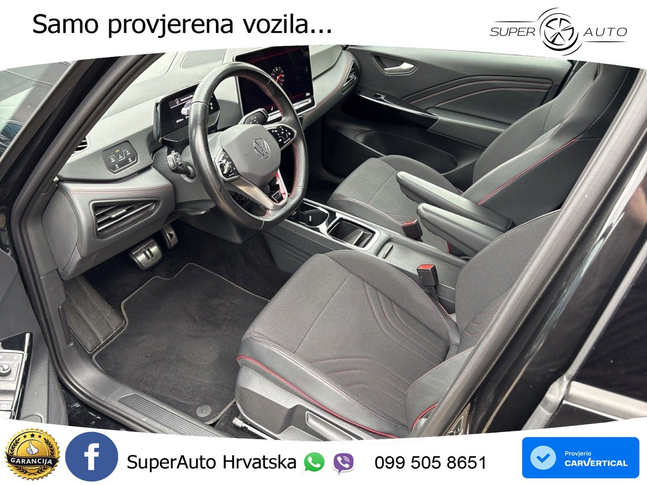 Volkswagen ID.3 GTX 84 kWh (286 KS) LED+GR SJED+ACC