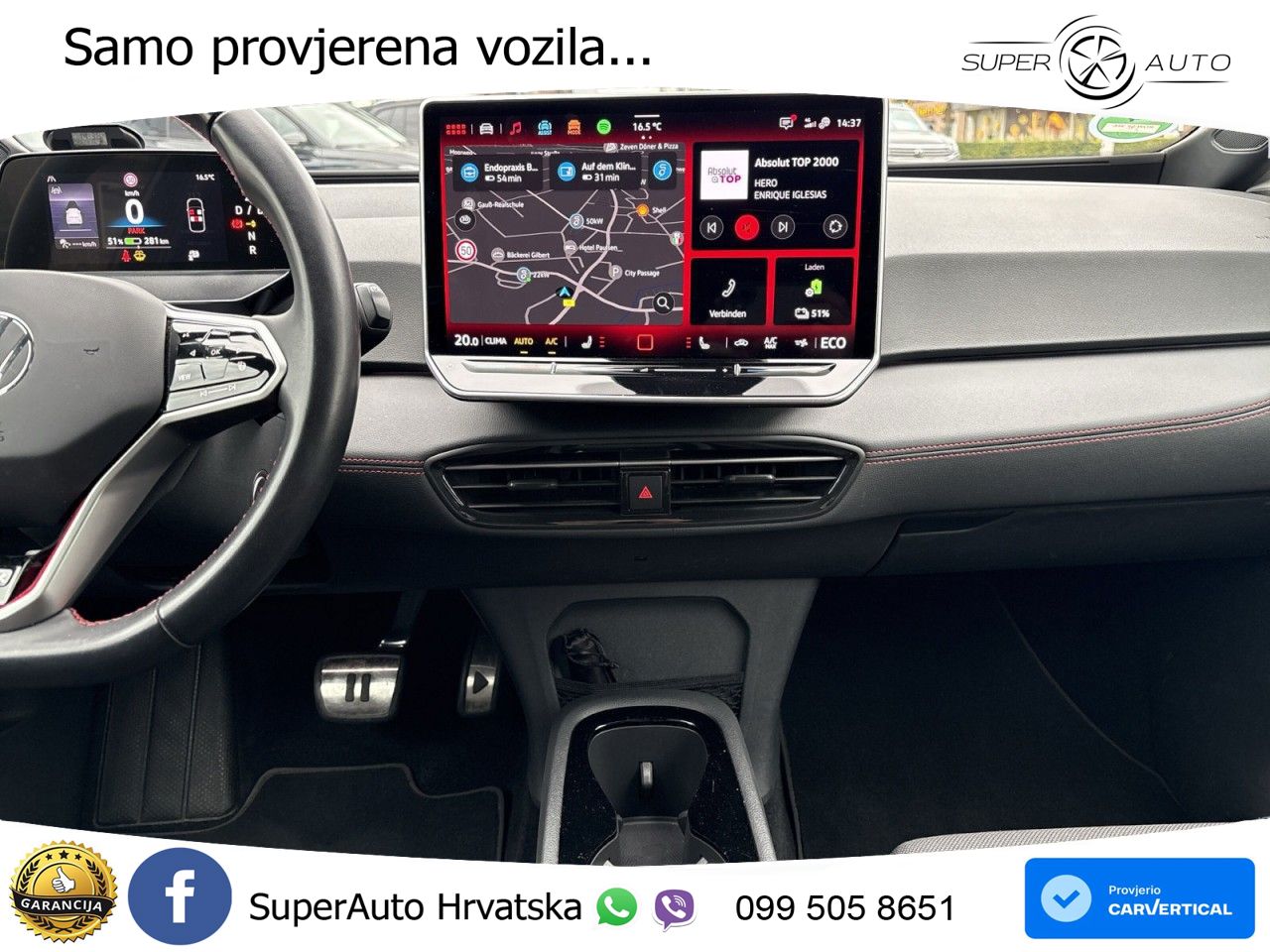 Volkswagen ID.3 GTX 84 kWh (286 KS) LED+GR SJED+ACC