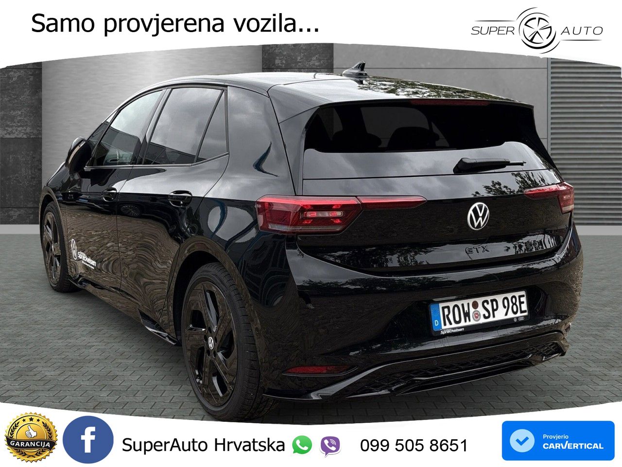 Volkswagen ID.3 GTX 84 kWh (286 KS) LED+GR SJED+ACC