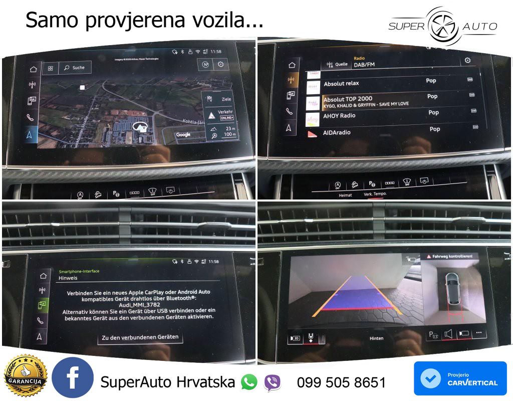 Audi Q8 50 TDI V6 (286 KS) quattro Tiptronic LED+GR SJED+ACC