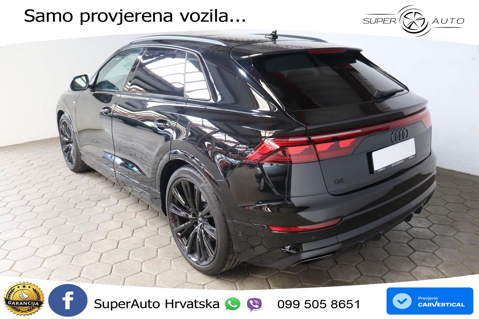 Audi Q8 50 TDI V6 (286 KS) quattro Tiptronic LED+GR SJED+ACC