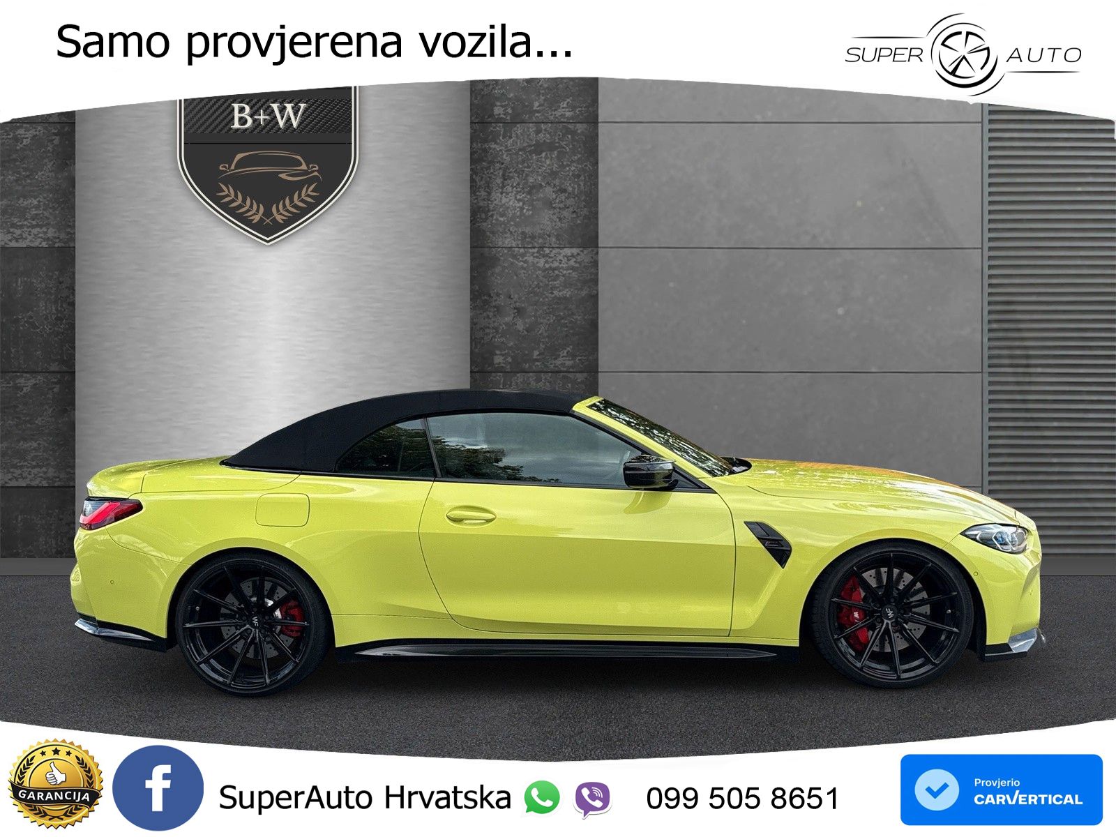 BMW M4 Convertible Competition 3.0 (510 KS) xDrive Steptronic