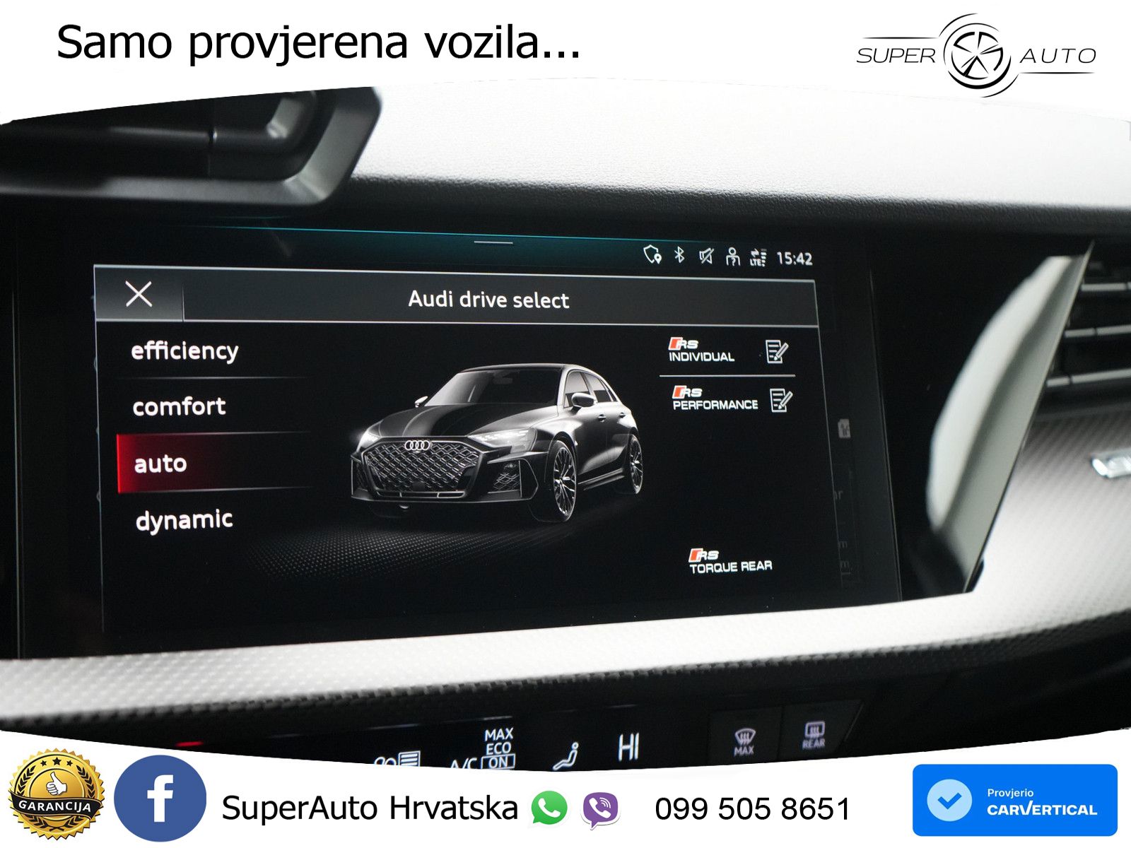 Audi RS3 Sportback 2.5 TFSI (400 KS) quattro S tronic LED+GR SJED+ACC