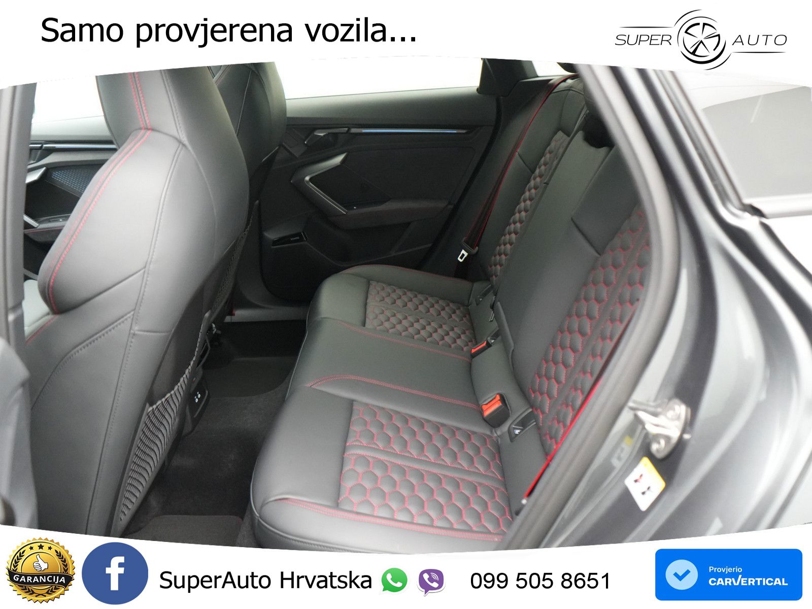 Audi RS3 Sportback 2.5 TFSI (400 KS) quattro S tronic LED+GR SJED+ACC