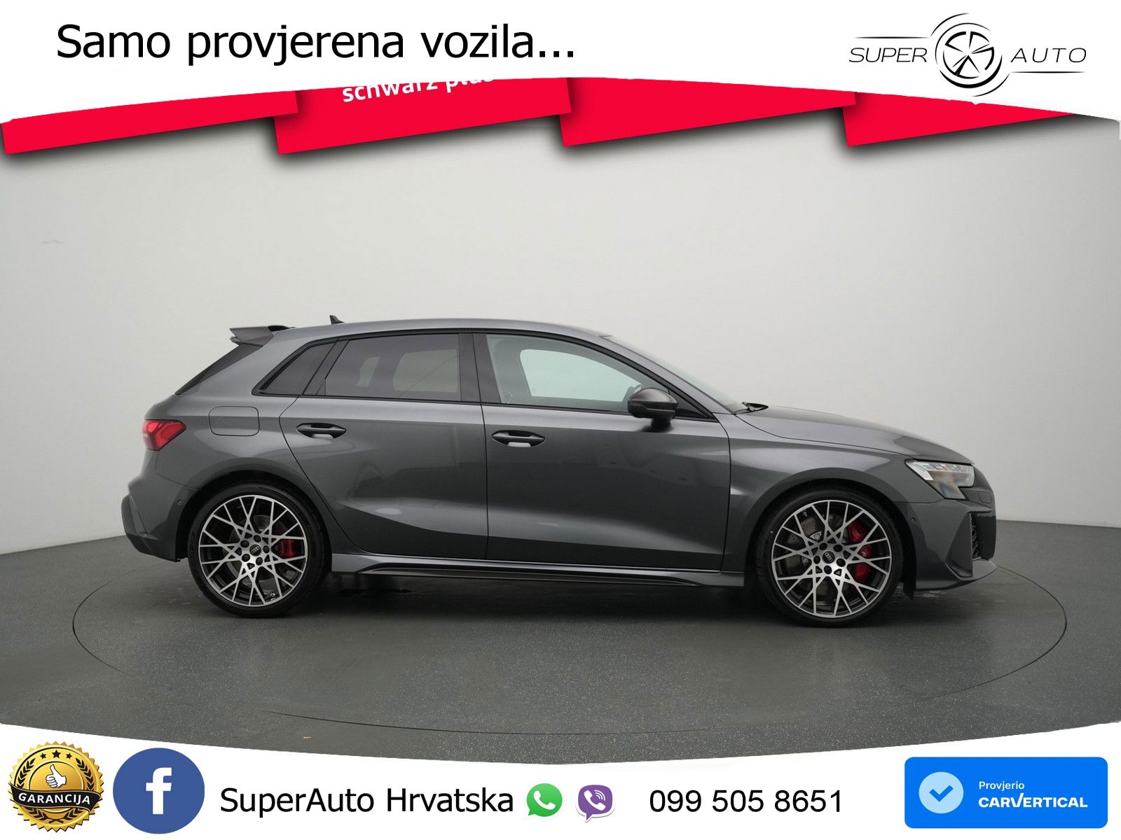 Audi RS3 Sportback 2.5 TFSI (400 KS) quattro S tronic LED+GR SJED+ACC