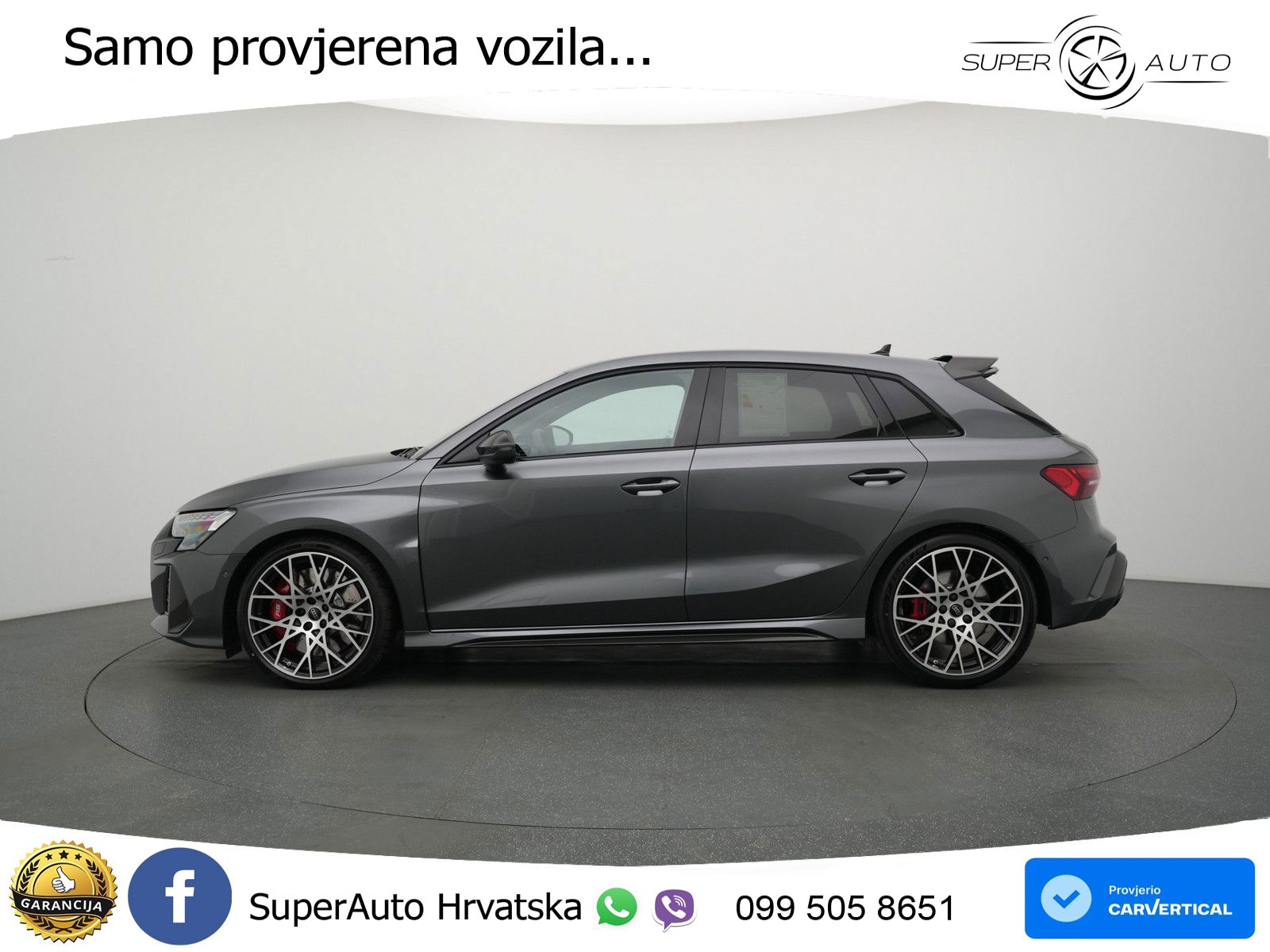Audi RS3 Sportback 2.5 TFSI (400 KS) quattro S tronic LED+GR SJED+ACC