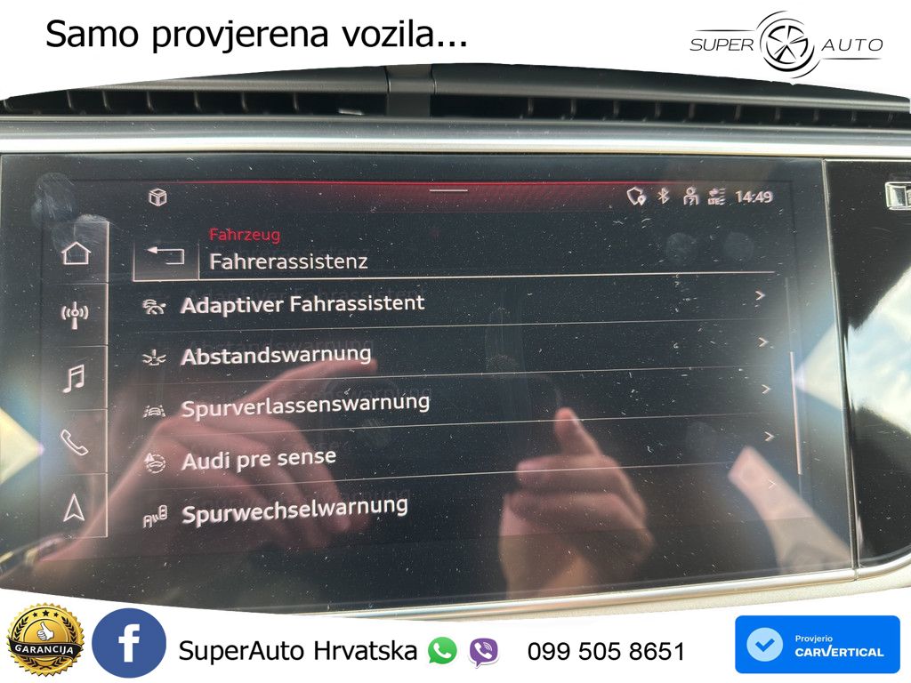 Audi Q8 55 TFSIe V6 (381 KS) quattro tiptronic LED+GR SJED+ACC
