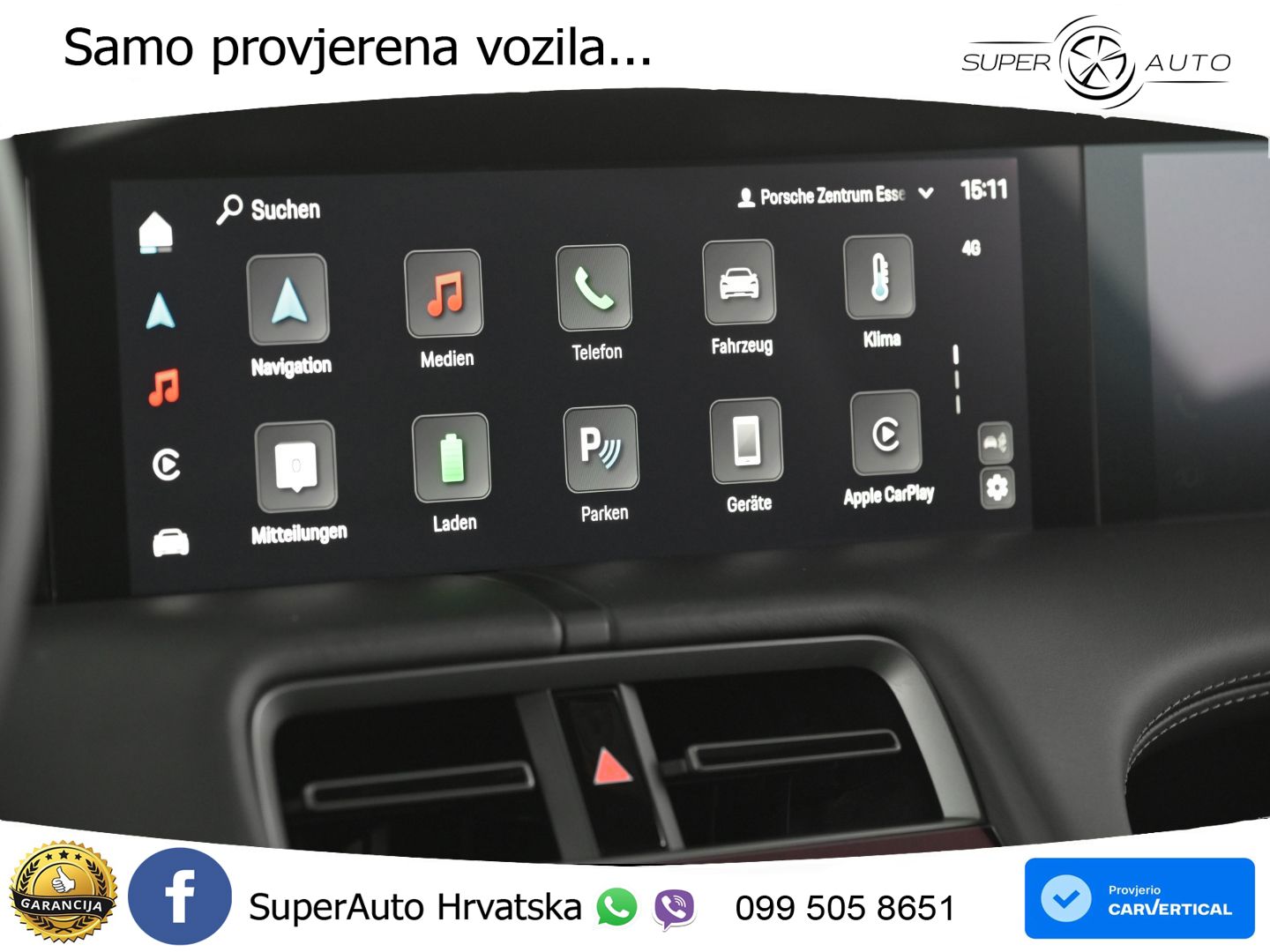 Porsche Taycan Sport Turismo 4S 105 kWh (598 KS)