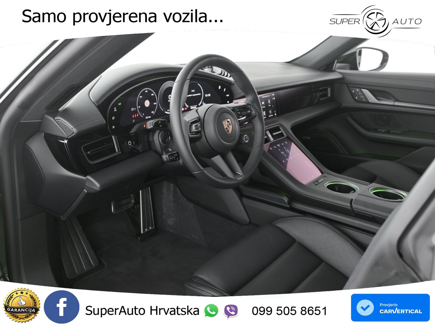 Porsche Taycan Sport Turismo 4S 105 kWh (598 KS)