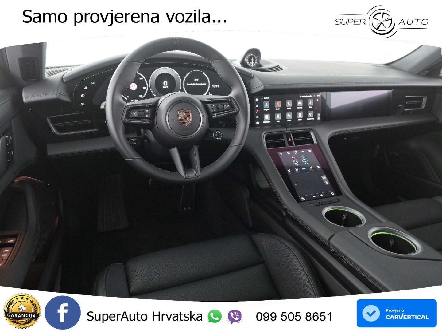 Porsche Taycan Sport Turismo 4S 105 kWh (598 KS)