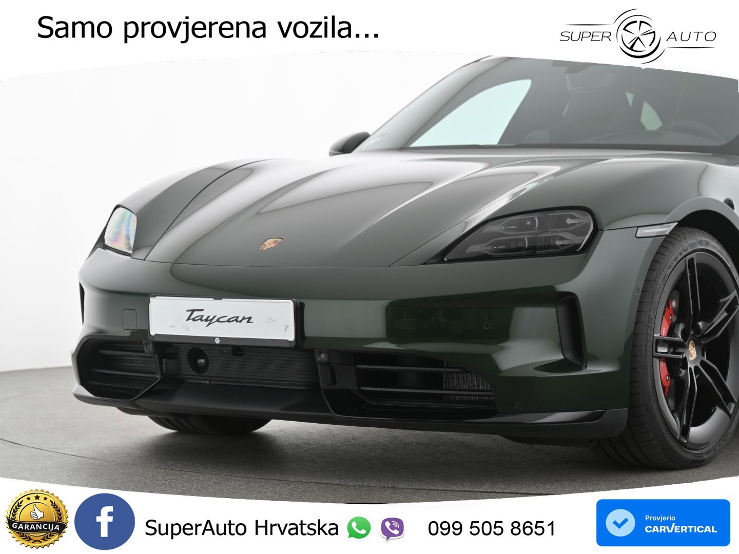 Porsche Taycan Sport Turismo 4S 105 kWh (598 KS)