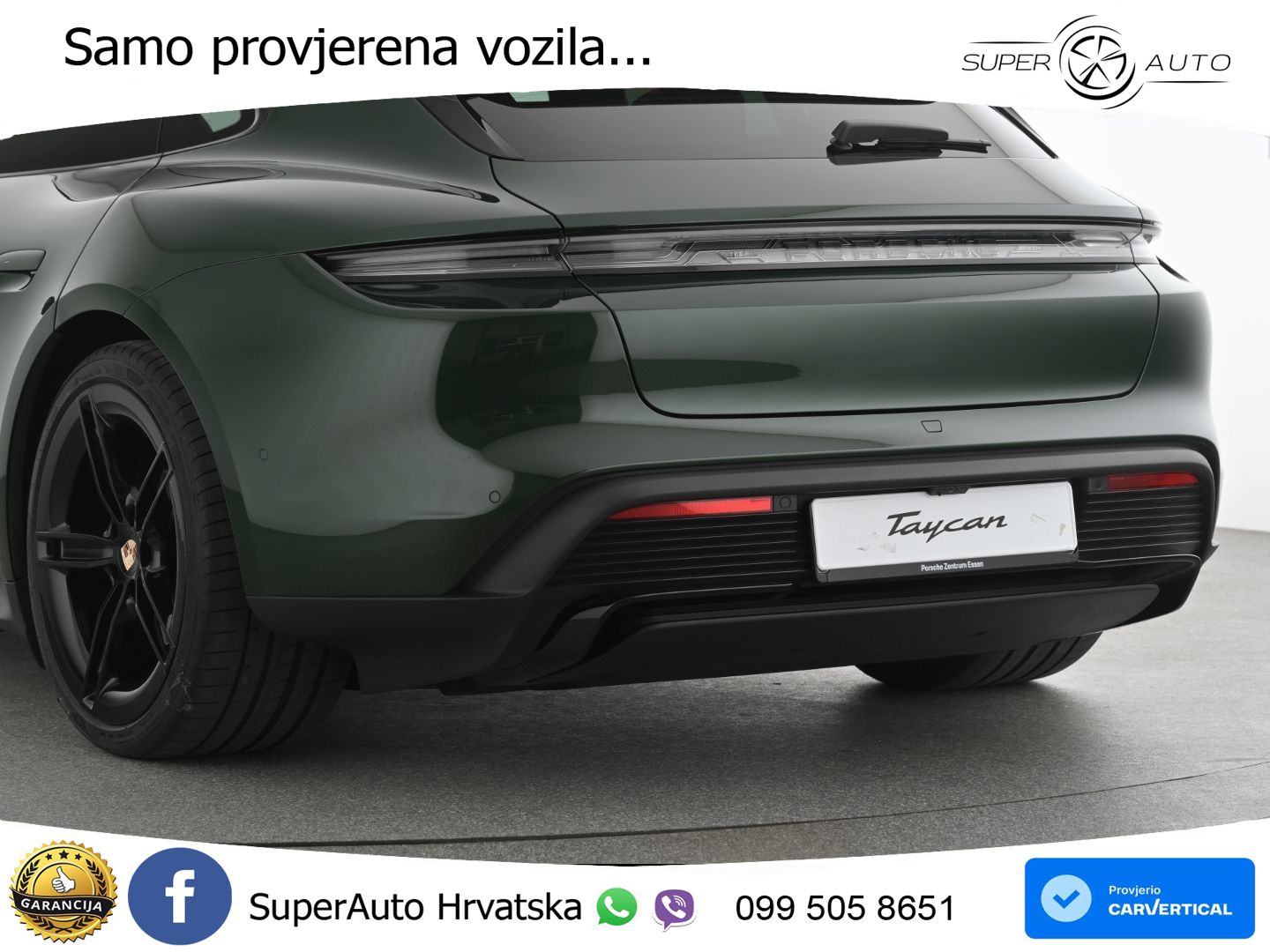 Porsche Taycan Sport Turismo 4S 105 kWh (598 KS)
