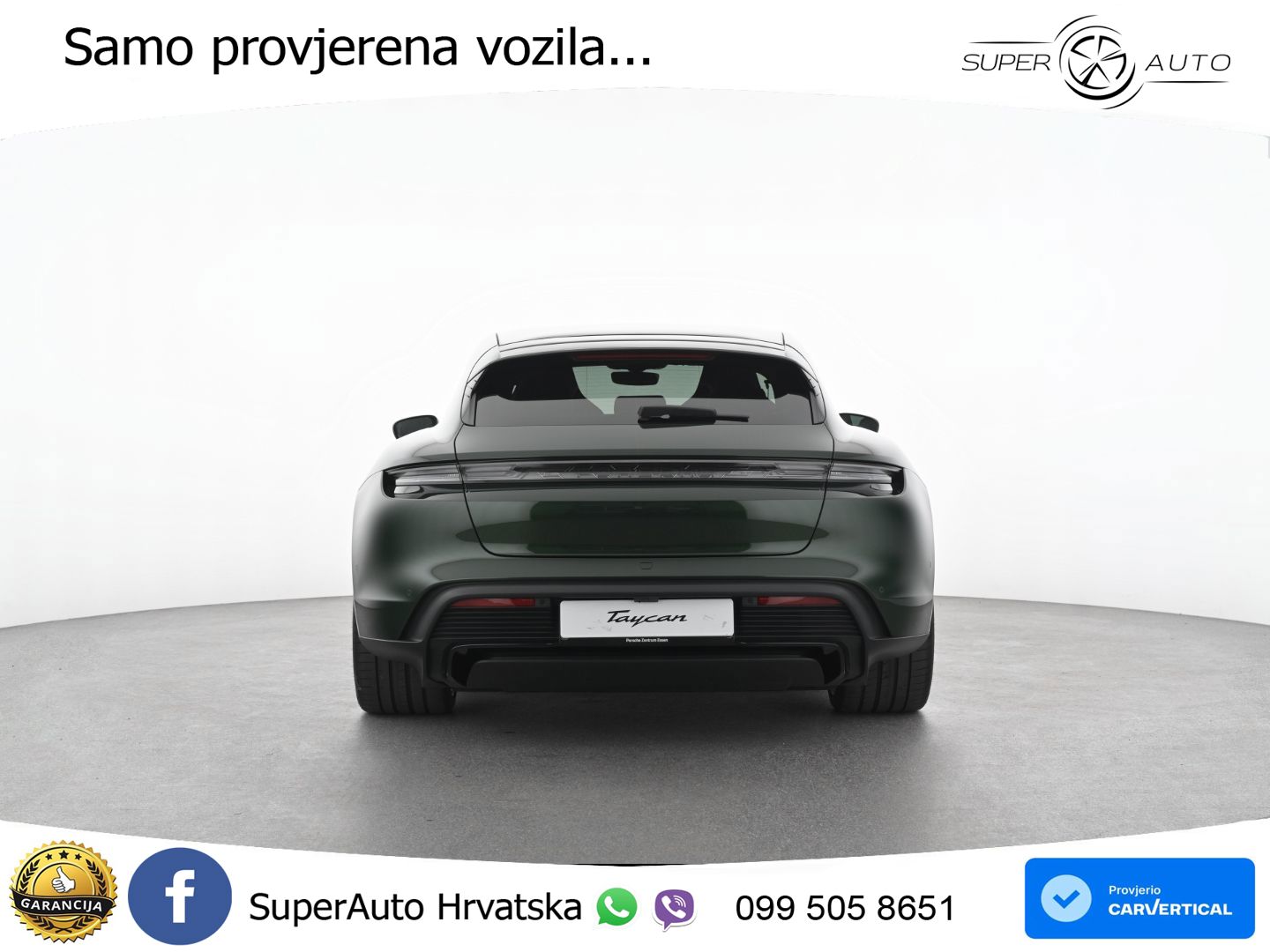 Porsche Taycan Sport Turismo 4S 105 kWh (598 KS)