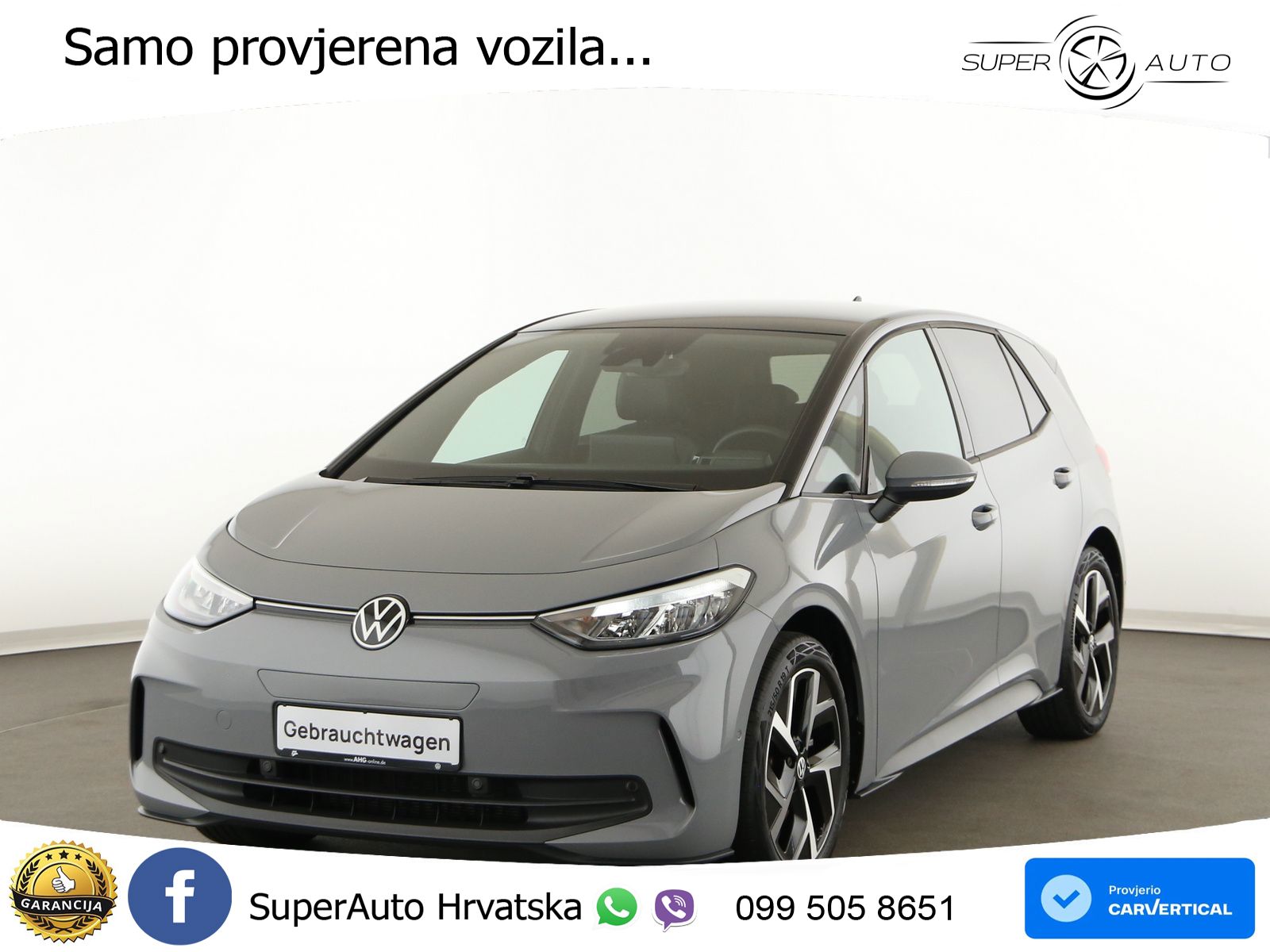 Volkswagen ID.3 Pro 62 kWh (204 KS) LED+GR SJED+ACC