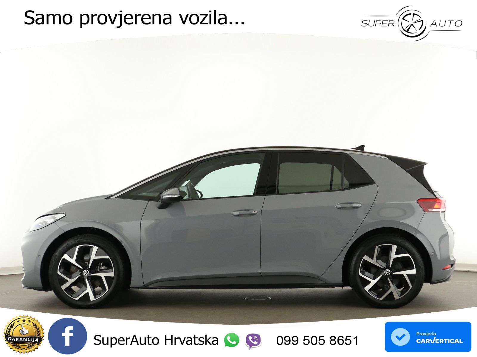 Volkswagen ID.3 Pro 62 kWh (204 KS) LED+GR SJED+ACC