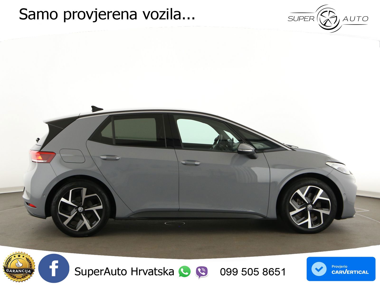 Volkswagen ID.3 Pro 62 kWh (204 KS) LED+GR SJED+ACC