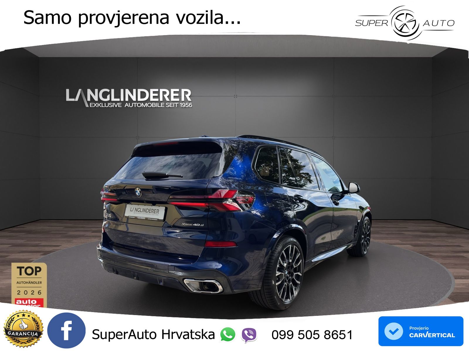 BMW X5 40d (352 KS) xDrive Steptronic LED+GR SJED+ACC