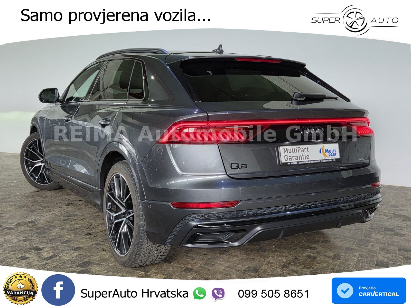 Audi Q8 50 TDI V6 (286 KS) quattro Tiptronic