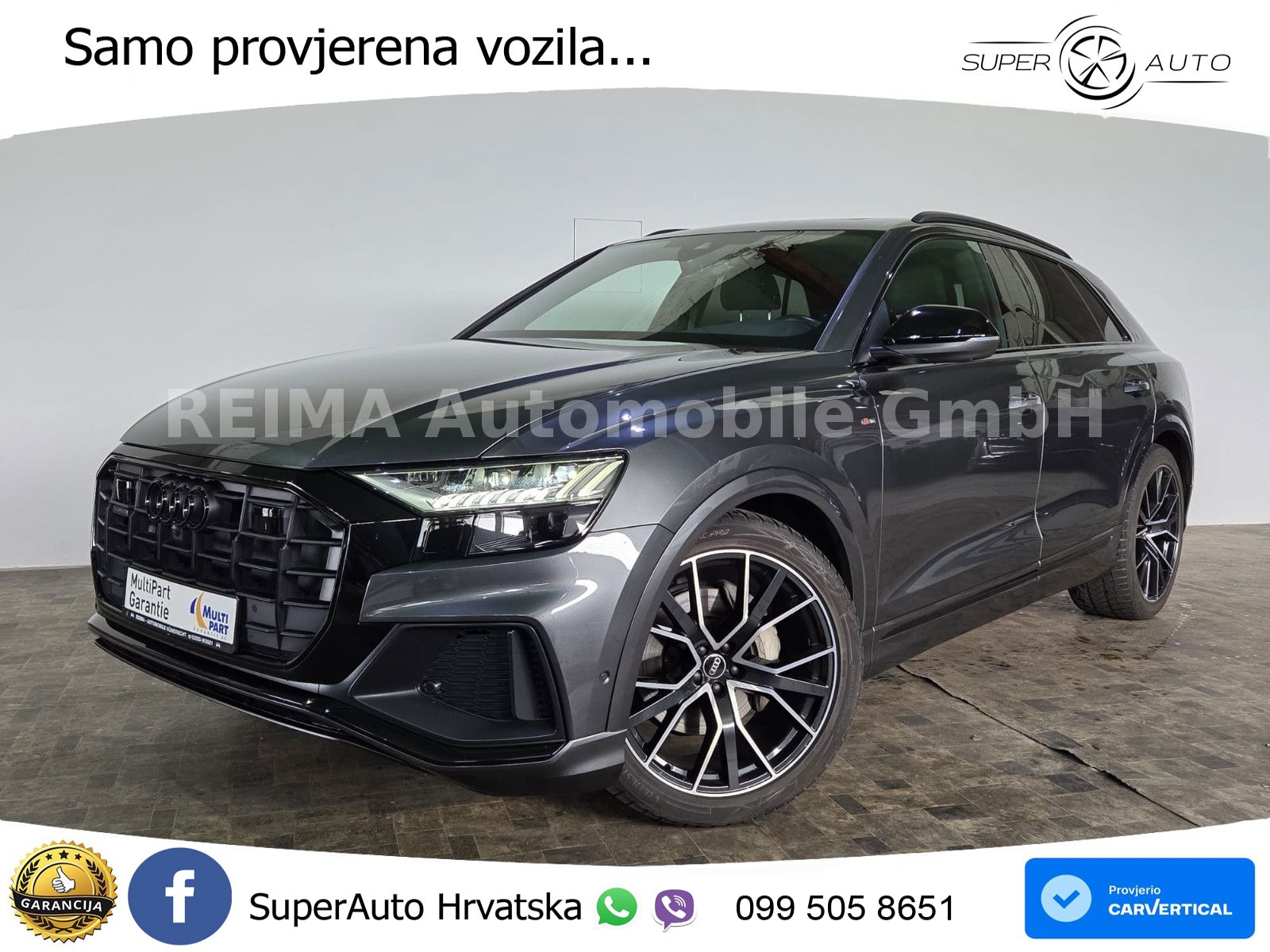 Audi Q8 50 TDI V6 (286 KS) quattro Tiptronic