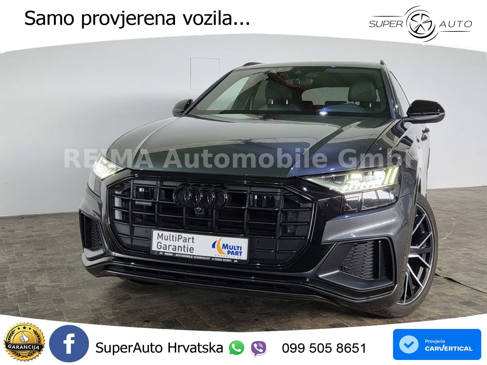 Audi Q8 50 TDI V6 (286 KS) quattro Tiptronic