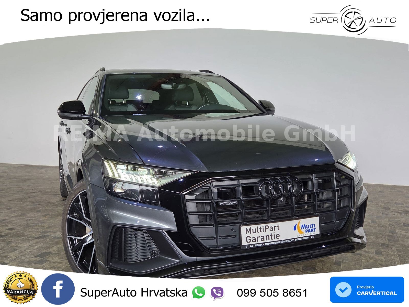 Audi Q8 50 TDI V6 (286 KS) quattro Tiptronic