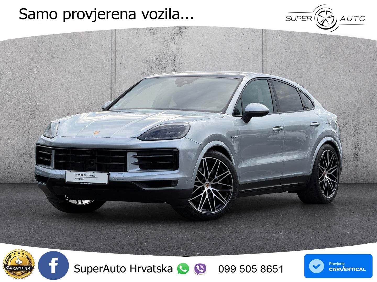 Porsche Cayenne Coupe 3.0 V6 (470 KS) E-Hybrid Tiptronic S