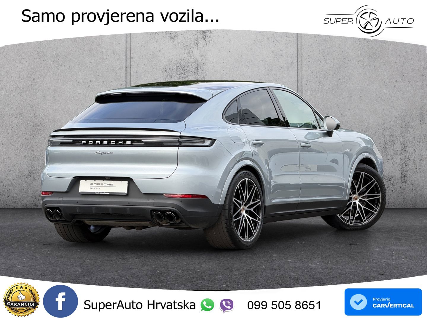 Porsche Cayenne Coupe 3.0 V6 (470 KS) E-Hybrid Tiptronic S
