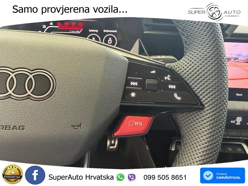 Audi RS3 Sedan 2.5 TFSI (400 KS) quattro S tronic LED+GR SJED+ACC