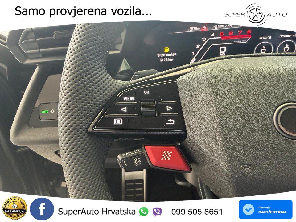 Audi RS3 Sedan 2.5 TFSI (400 KS) quattro S tronic LED+GR SJED+ACC