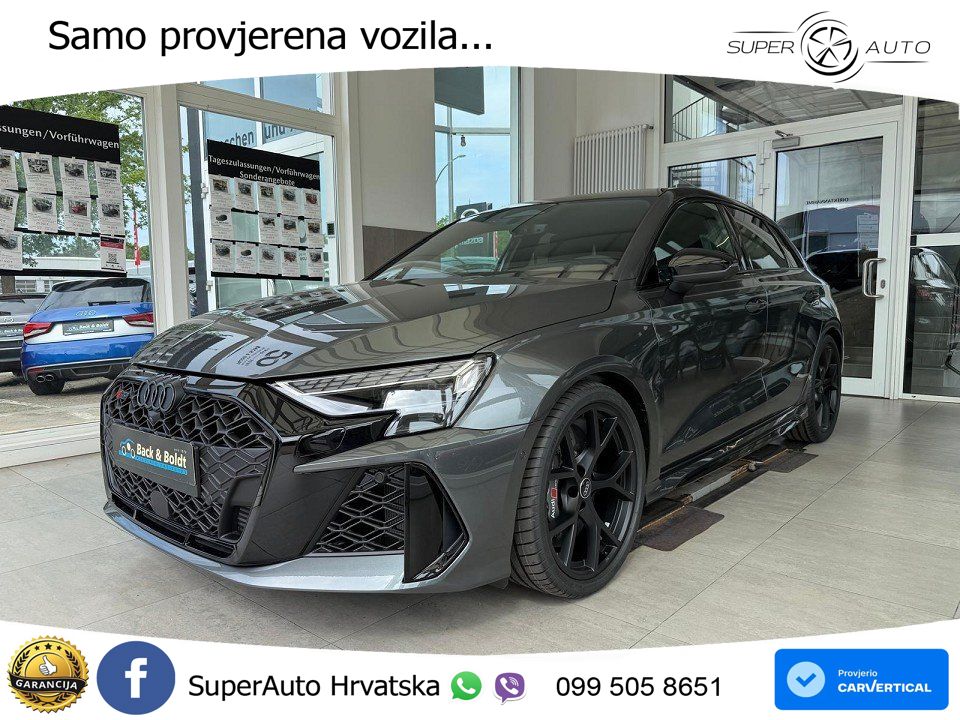 Audi RS3 Sedan 2.5 TFSI (400 KS) quattro S tronic LED+GR SJED+ACC