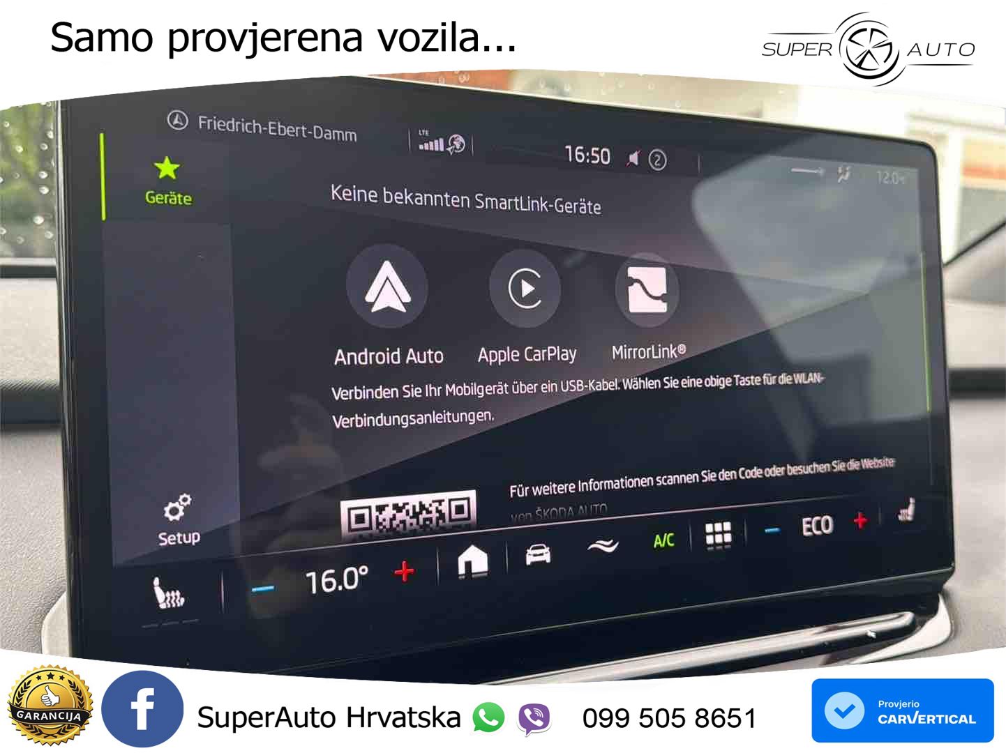 Škoda Enyaq iV 80 82 kWh (204 KS) SportLine LED+GR SJED+ACC
