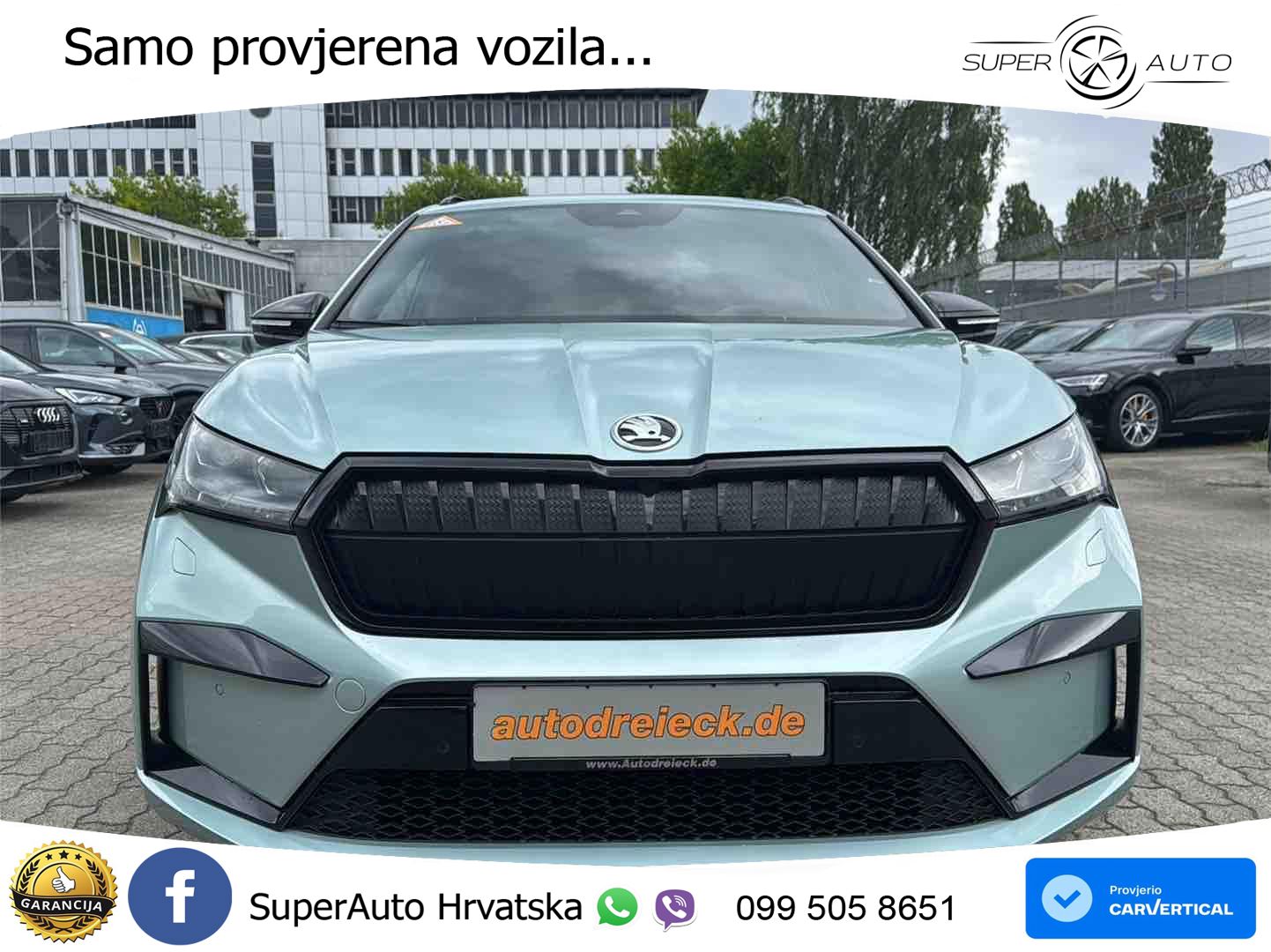 Škoda Enyaq iV 80 82 kWh (204 KS) SportLine LED+GR SJED+ACC