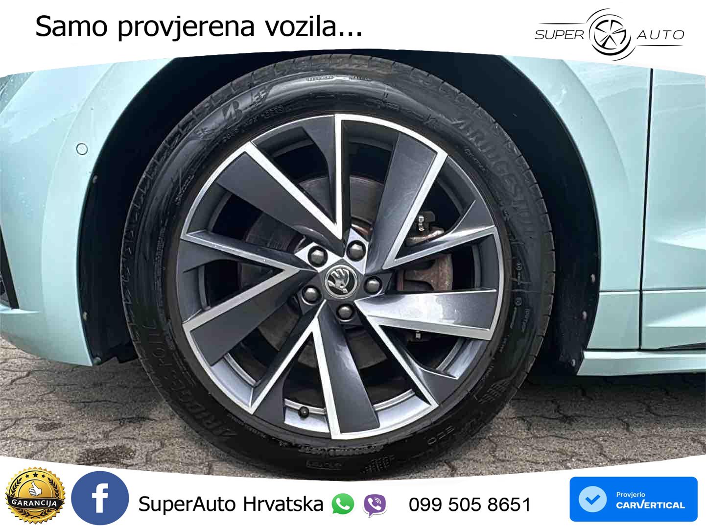 Škoda Enyaq iV 80 82 kWh (204 KS) SportLine LED+GR SJED+ACC