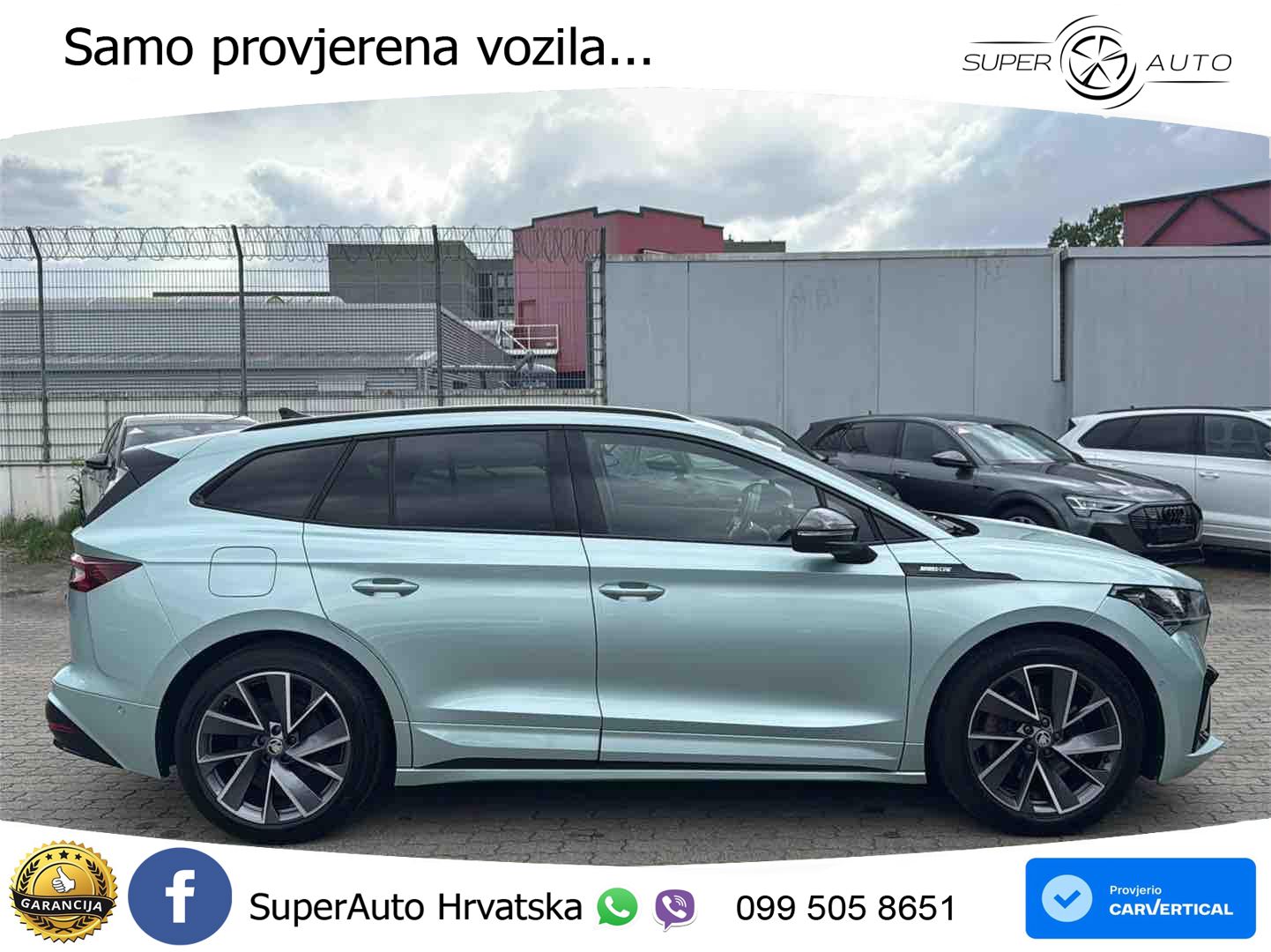 Škoda Enyaq iV 80 82 kWh (204 KS) SportLine LED+GR SJED+ACC