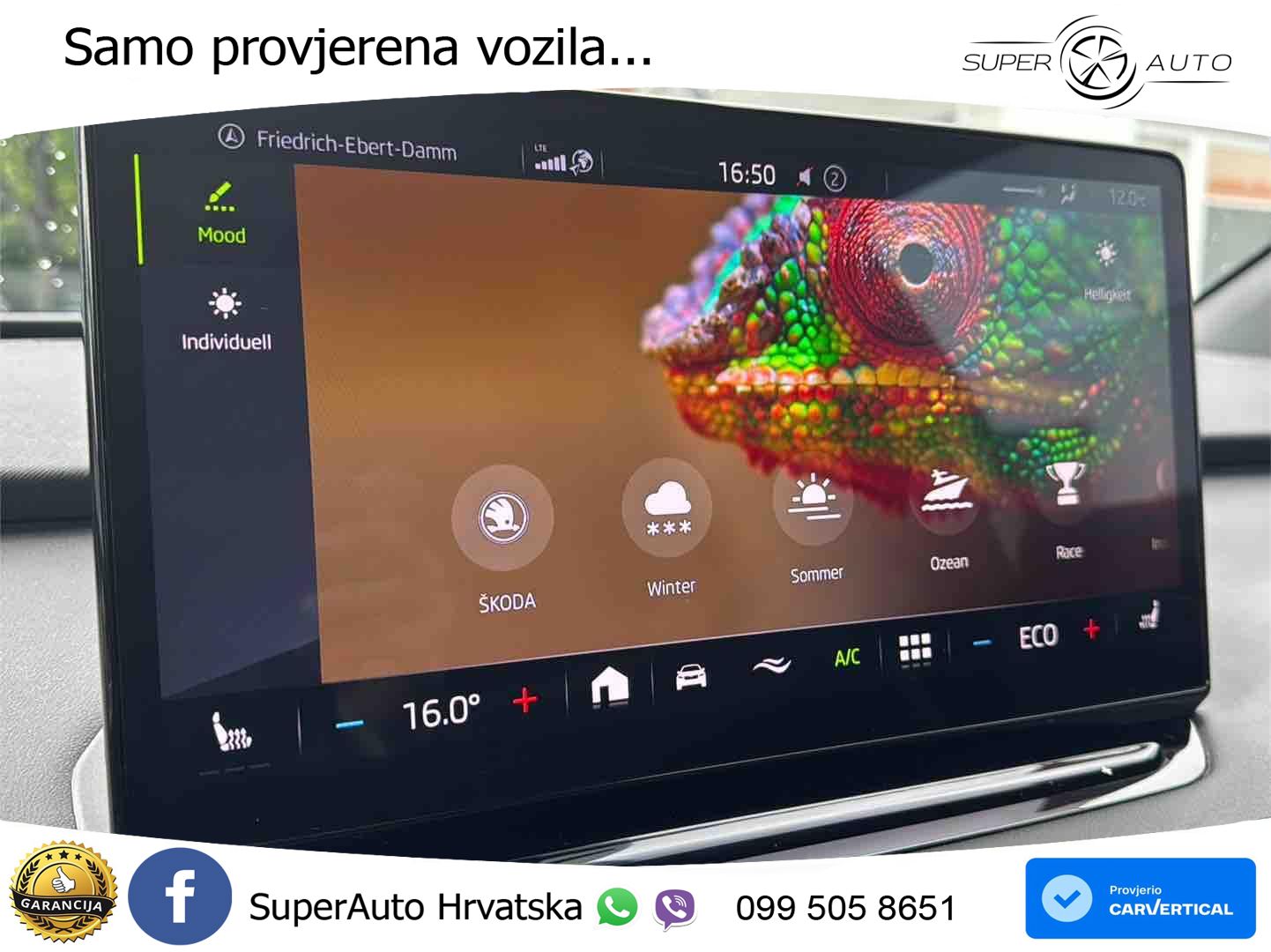 Škoda Enyaq iV 80 82 kWh (204 KS) SportLine LED+GR SJED+ACC