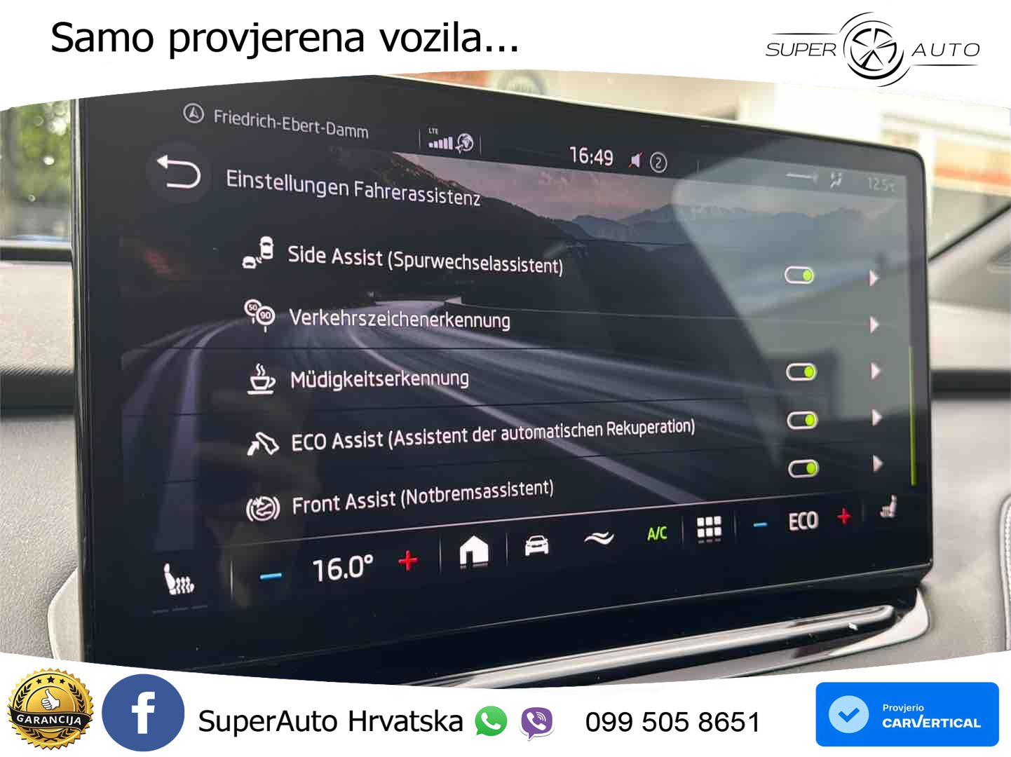 Škoda Enyaq iV 80 82 kWh (204 KS) SportLine LED+GR SJED+ACC