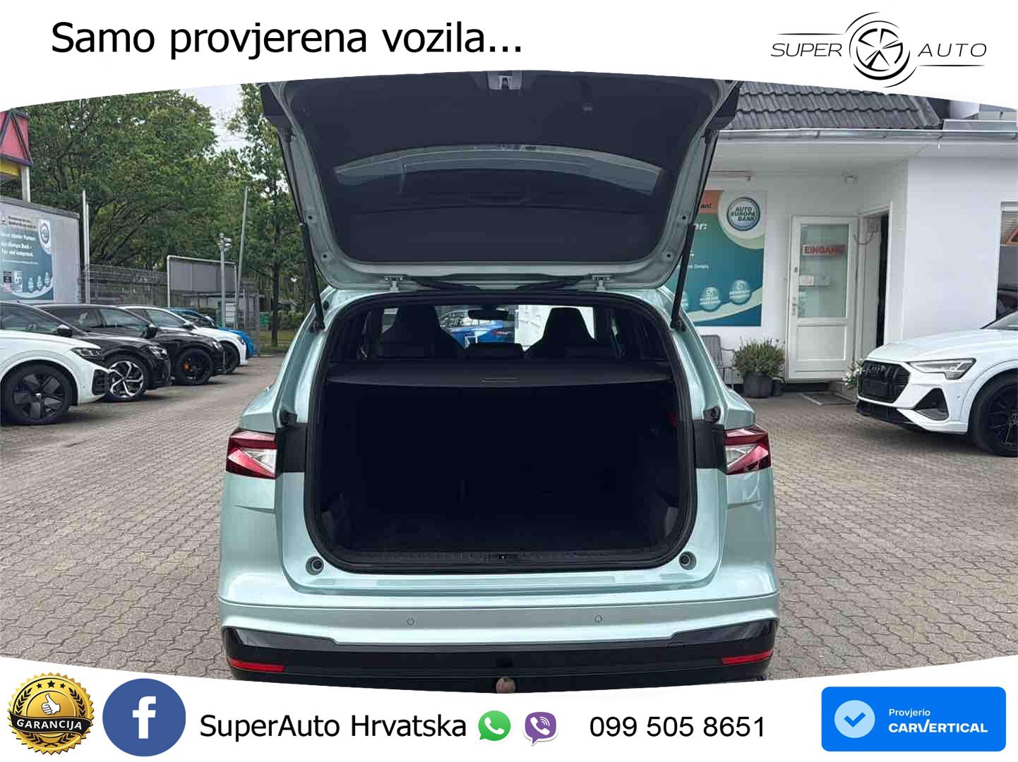 Škoda Enyaq iV 80 82 kWh (204 KS) SportLine LED+GR SJED+ACC