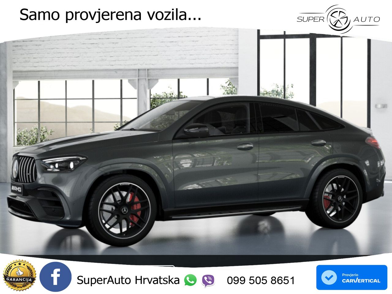 Mercedes AMG GLE 63 S V8 (612 KS) EQ Boost 4MATIC+ AMG SPEEDSHIFT TCT 9G LED+GR SJED+ACC