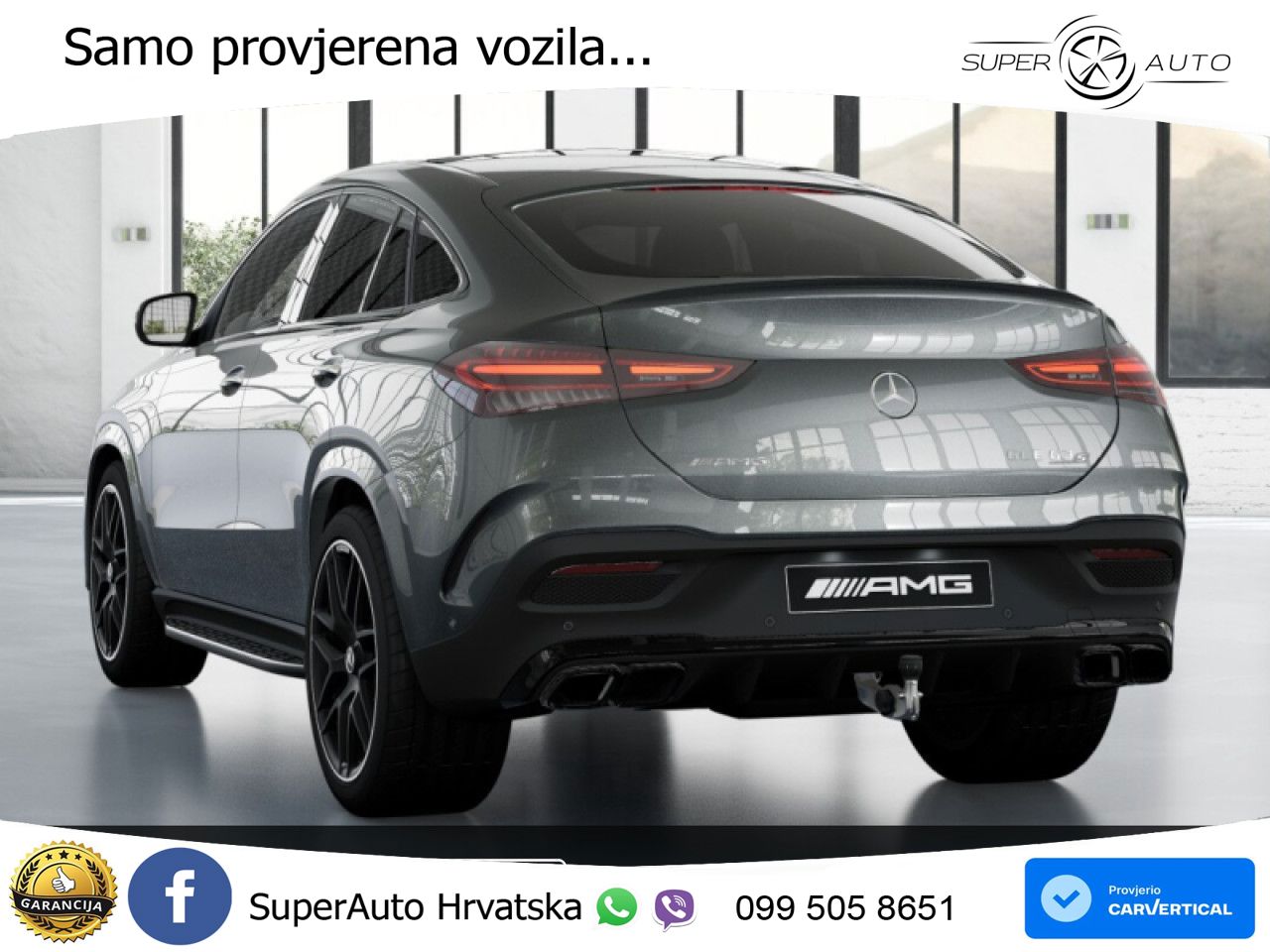 Mercedes AMG GLE 63 S V8 (612 KS) EQ Boost 4MATIC+ AMG SPEEDSHIFT TCT 9G LED+GR SJED+ACC