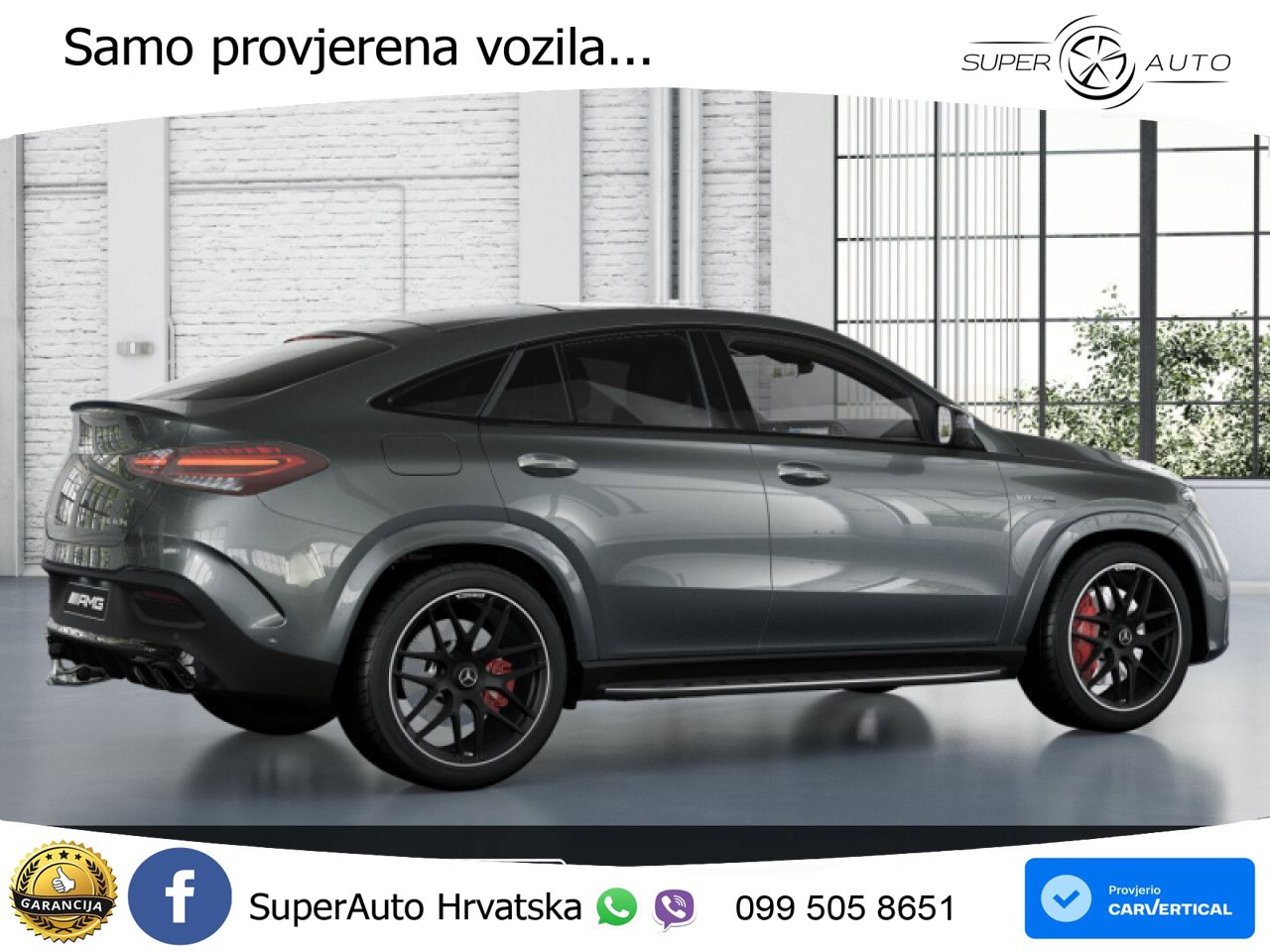Mercedes AMG GLE 63 S V8 (612 KS) EQ Boost 4MATIC+ AMG SPEEDSHIFT TCT 9G LED+GR SJED+ACC