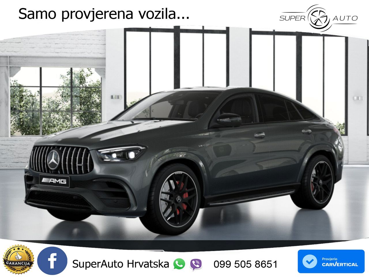Mercedes AMG GLE 63 S V8 (612 KS) EQ Boost 4MATIC+ AMG SPEEDSHIFT TCT 9G LED+GR SJED+ACC