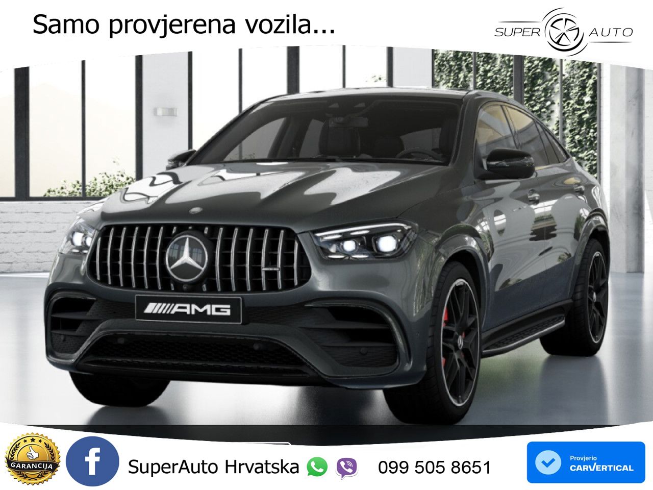 Mercedes AMG GLE 63 S V8 (612 KS) EQ Boost 4MATIC+ AMG SPEEDSHIFT TCT 9G LED+GR SJED+ACC