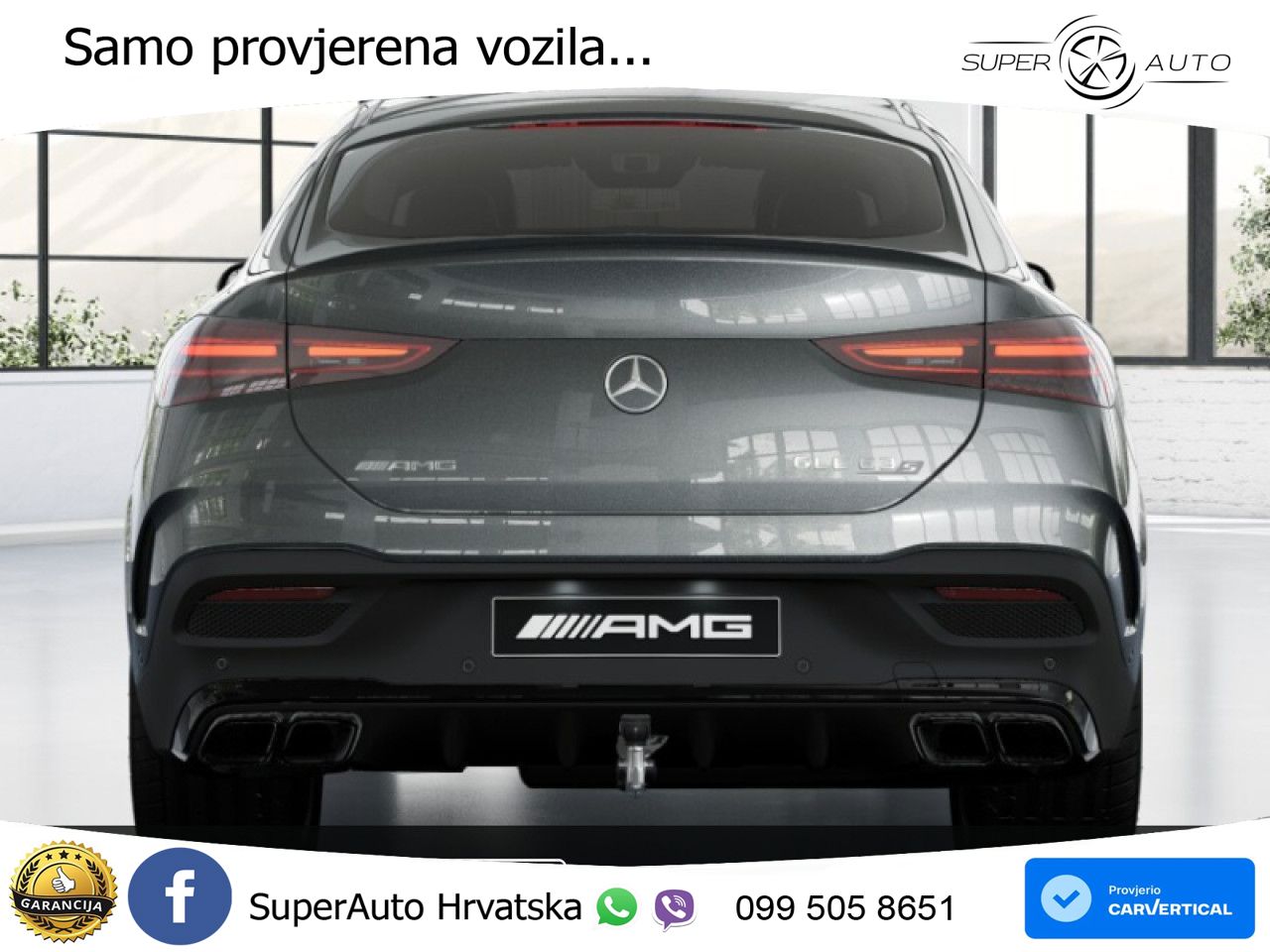 Mercedes AMG GLE 63 S V8 (612 KS) EQ Boost 4MATIC+ AMG SPEEDSHIFT TCT 9G LED+GR SJED+ACC