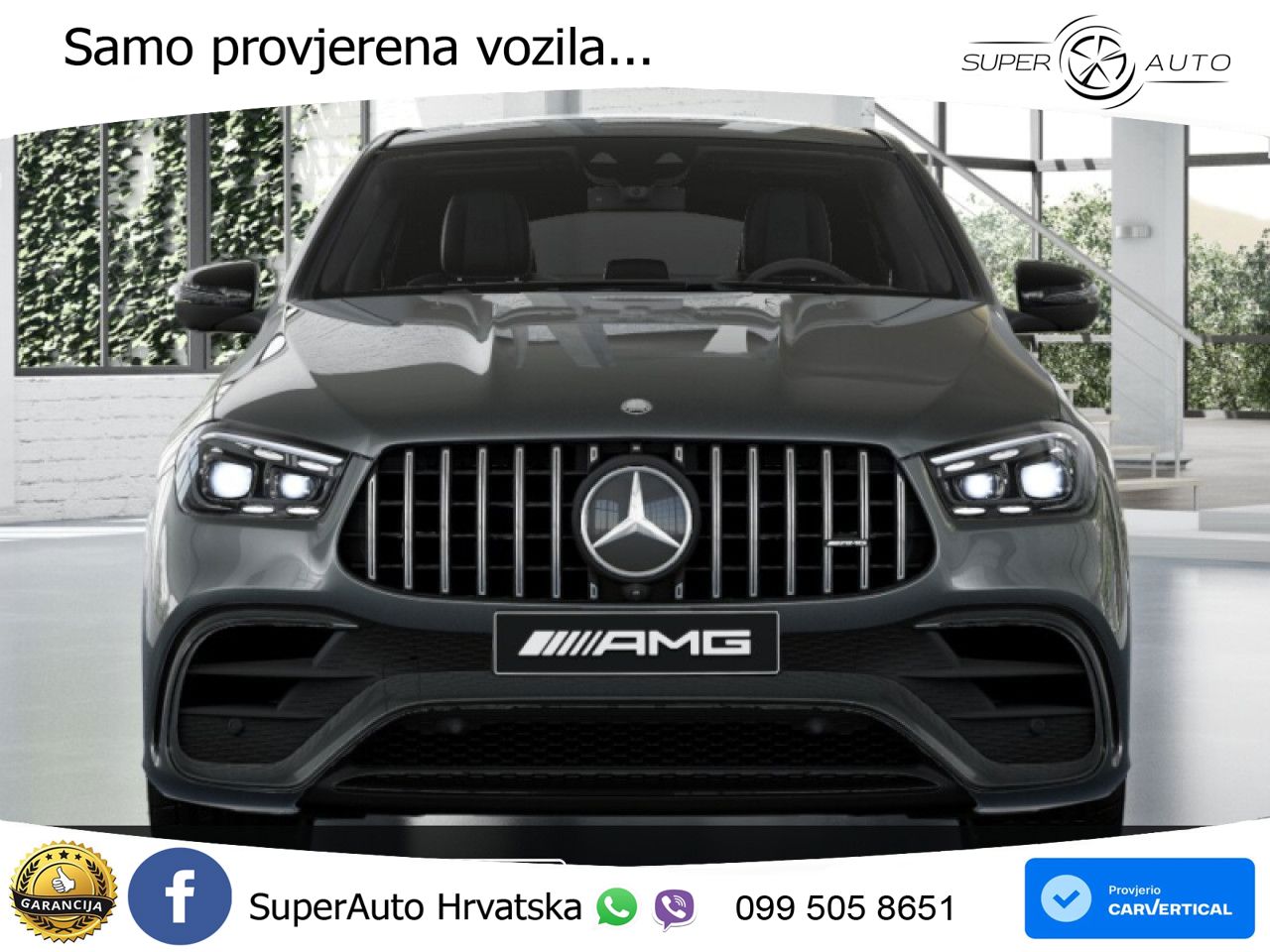 Mercedes AMG GLE 63 S V8 (612 KS) EQ Boost 4MATIC+ AMG SPEEDSHIFT TCT 9G LED+GR SJED+ACC